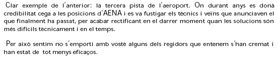 Respuesta de Marcel·lí Reyes (ERC de Gavà) al discurso de despedida de Dídac Pestaña el 10 de junio de 2005